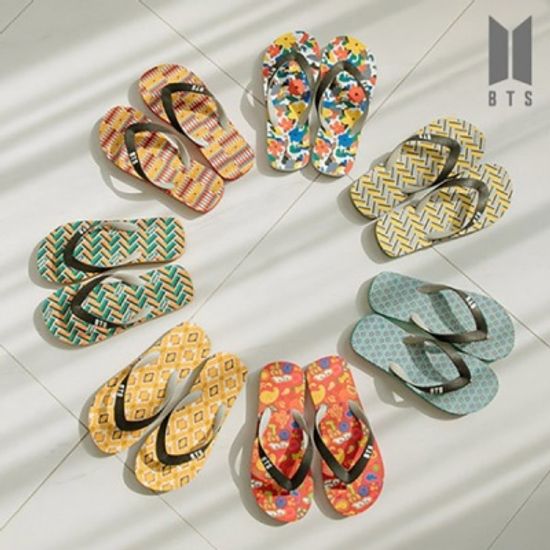 [BTS 공식라이센스] BTS IDOL FlipFlops 004