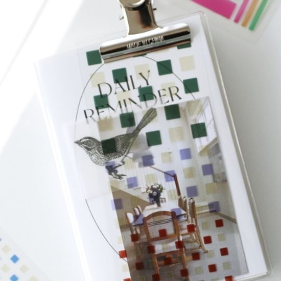 피그먼트 투명 스티커 - Square 8종 세트