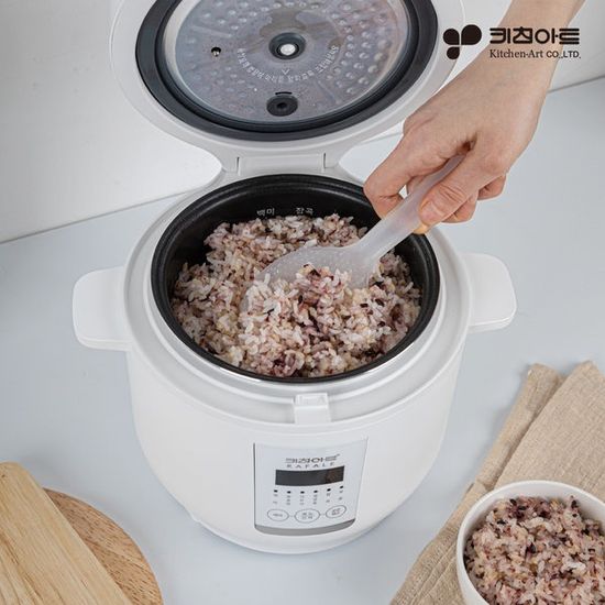 키친아트 라팔 아이퀸 전기밥솥 (화이트) KR-D350BB