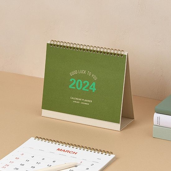 (2024 날짜형) 캘린더 플래너 2024_탁상달력