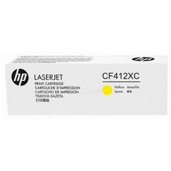 HP TONER CF412 XC 노랑 토너 NO 410 X TONER 5,000매