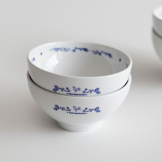 마메종 블루로즈 국그릇, 대접 1p