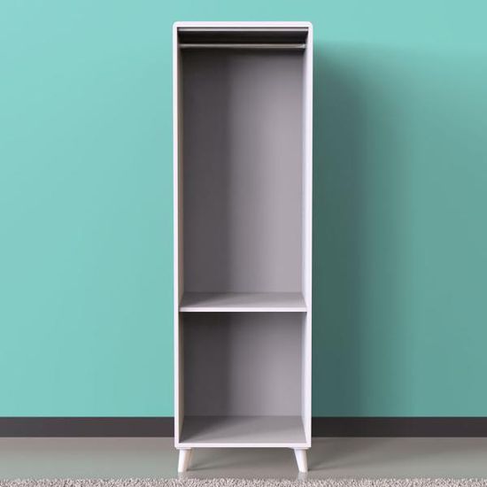 플랫 틈새 옷장 60cm 싱글 장롱 이불장 행거 (착불)