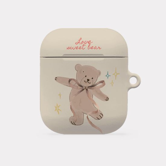 sweet bear 디자인 [hard 에어팟케이스 시리즈]