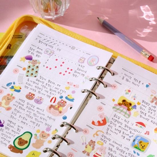 A6 6공 하이틴 포켓 다이어리