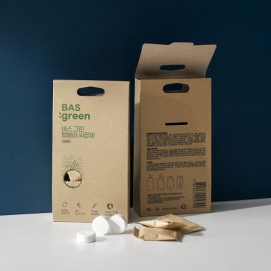BAS Green 발포 텀블러 세정제(15개입)