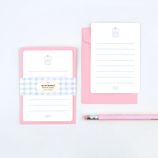 [대시앤도트] 미니마니 레터 프레스 메세지 카드