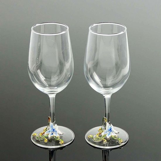 와인잔 블루 2p 캠핑 집들이 커플 여행(WFHMF72)