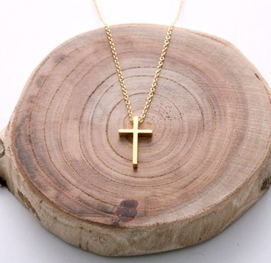 YL-SL cross necklace (NTS002A )