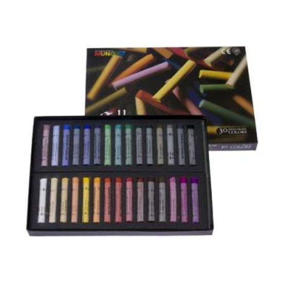 문교갤러리파스텔30색 (원형) (세트) 81870