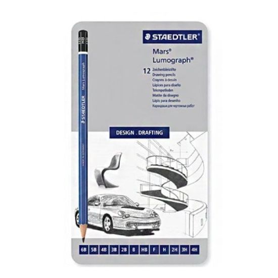 스테들러 마스루모그라프 100G12 연필 세트[00032095]