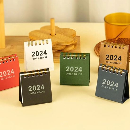 2025년 미니탁상캘린더 색상랜덤 3개