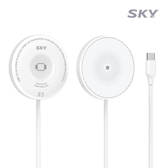 스카이 필 아이폰 애플워치 2in1 맥세이프 무선충전기