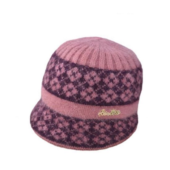 할머니 노인 노년 양로원 융털 캡비니(WFDBB8A)