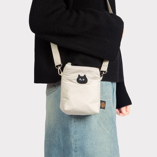 Airy 미니 크로스백 - 깜냥이