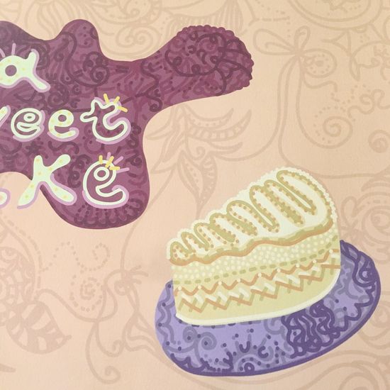 달콤한 케이크 포스터 A Sweet Cake Poster (A3)