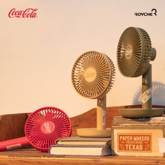 [코카콜라] 2021 한정판 BLDC 무선 데스크팬 선풍기