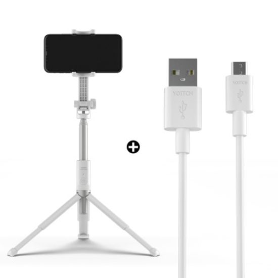 욜로 4세대 스마트폰 무선 블루투스 셀카봉 삼각대