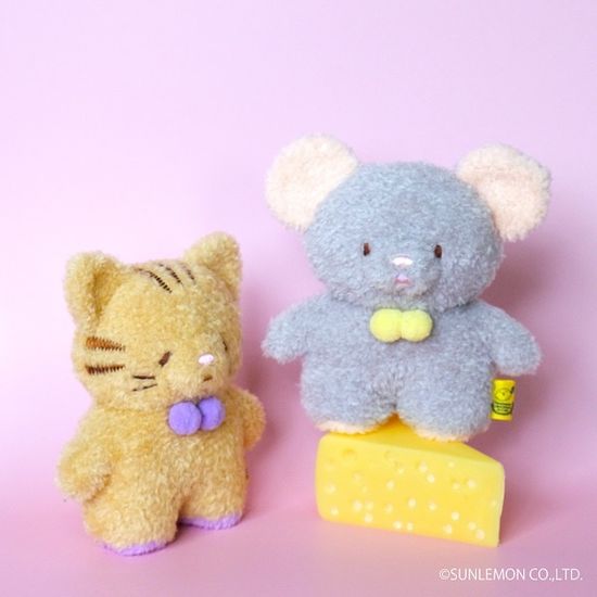 폭신폭신 탓똔 (고양이/생쥐/까마귀) 