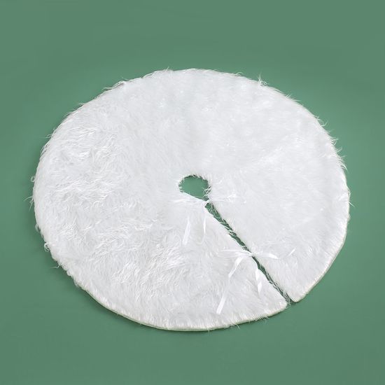 [도토로]화이트 크리스마스 트리 스커트 장식 소품