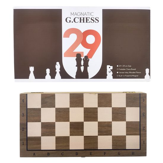 가야체스 마그네틱 G체스 29cm/접이식 자석 원목체스