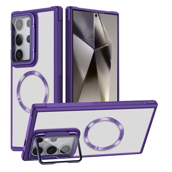 갤럭시s26 25 24 카메라 거치대 마그네틱 투명 케이스