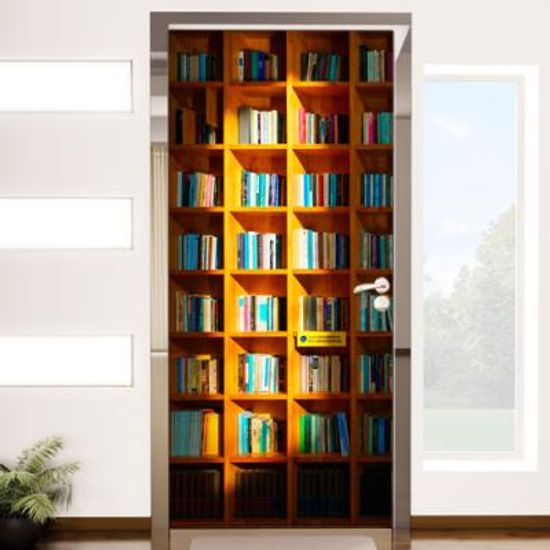 af648-햇살이비치는책꽂이_현관문시트지