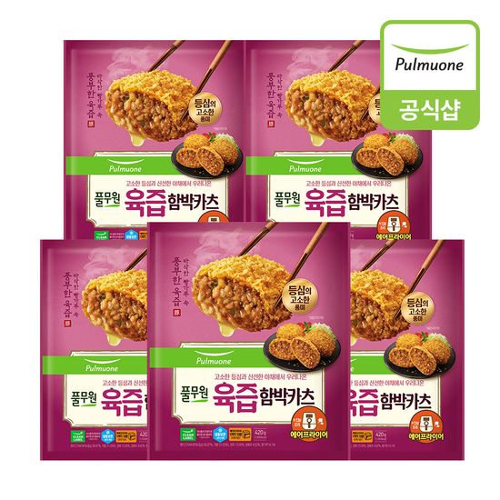 풀무원 육즙함박카츠 420g x 5개