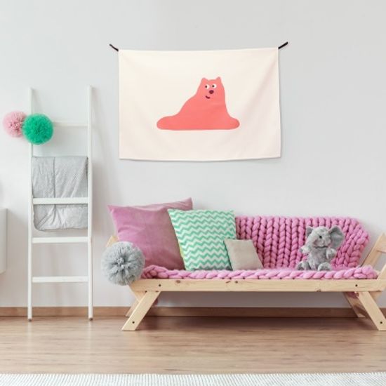 패브릭 포스터 / 고양이의 생각