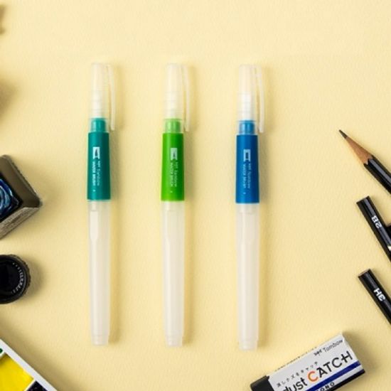 톰보 물을 내장해서 사용하는 포켓 워터브러시 3종Set