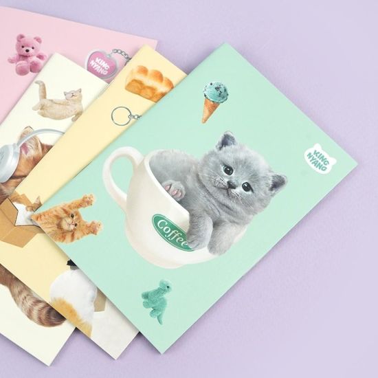 핑크풋 킹냥핸디수첩