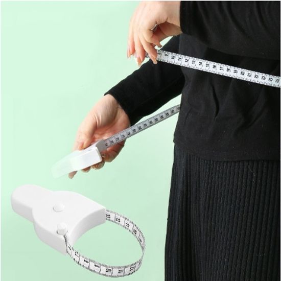 휴대용 자동 허리둘레 다이어트 피팅 인치 줄자