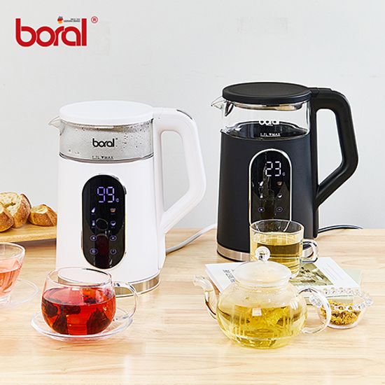 보랄 BIG LCD 디지털 이중 글래스 1.7L주전자 BR-602D