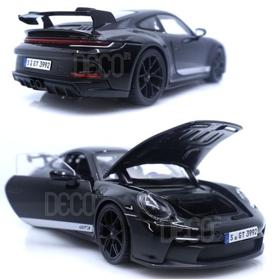 1:18 마이스토 포르쉐 911 GT3 스트라이프 블랙 