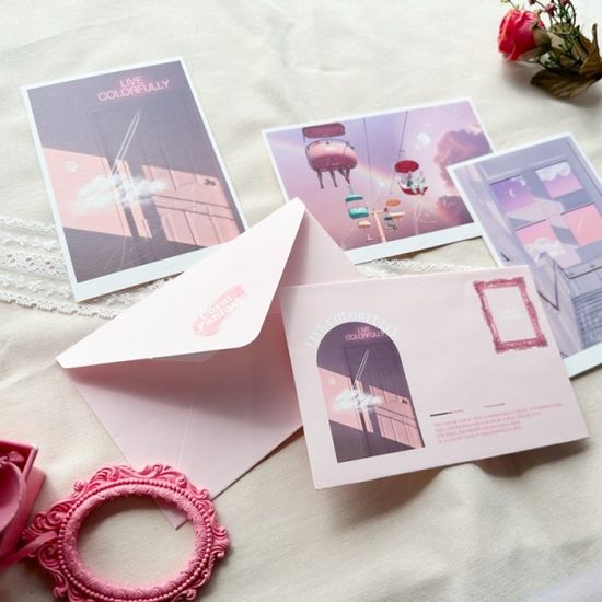 코랄판타지 엽서 5종 세트