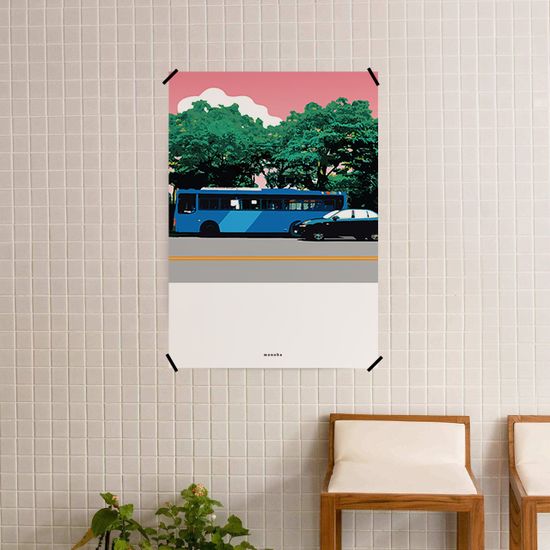 시티 스케이프 여름 M 인테리어 디자인 포스터 