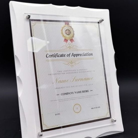 탁상용 액자 상장 케이스 자격증 액자(WFGVUCX)