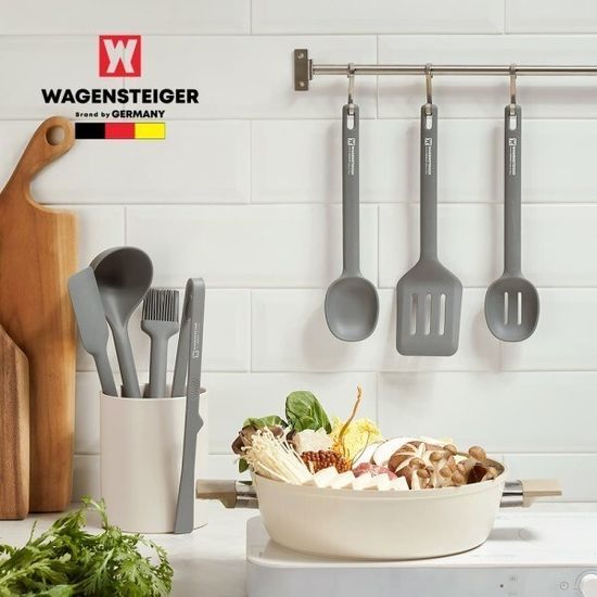 에델 실리콘 국자 뒤집개 조리도구 7종세트 (다크)