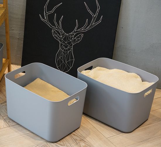 로코스 정리함 L 2+2 수납 바스켓 펜트리 리빙박스