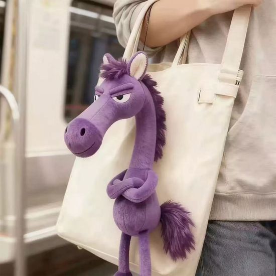 귀여운 말 캐릭터 봉제 인형 키링 가방 장식 꾸미기