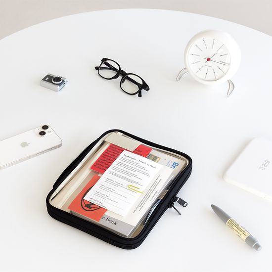 모모씨 윈도우 북 파우치 - M