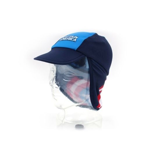 마블 캡틴아메리카 심볼 아동 플랩캡