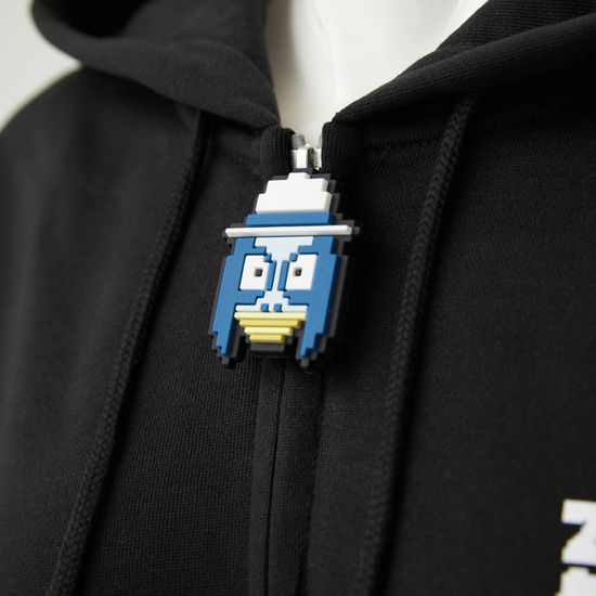 좀비덤 x 지퍼팝 3D 픽셀 도트 캐릭터 패션 아이템