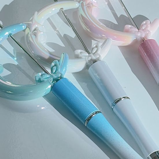 볼꾸 볼펜꾸미기 하트 비즈 날개 달 키링 만들기 재료