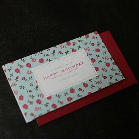 디비디 일러스트 카드 - Birthday