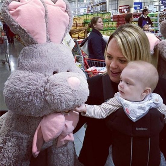 이비자 대형 토끼 애착인형 70cm