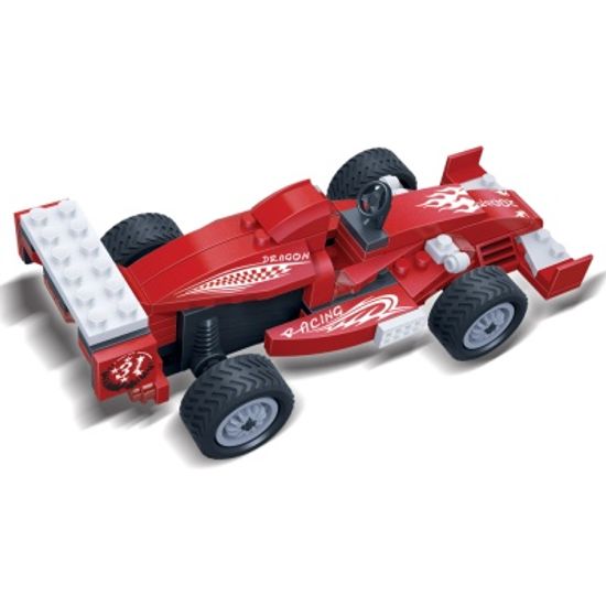 [3D퍼즐마을][반바오] BO8611 터보파워 레드스타-풀백 모터