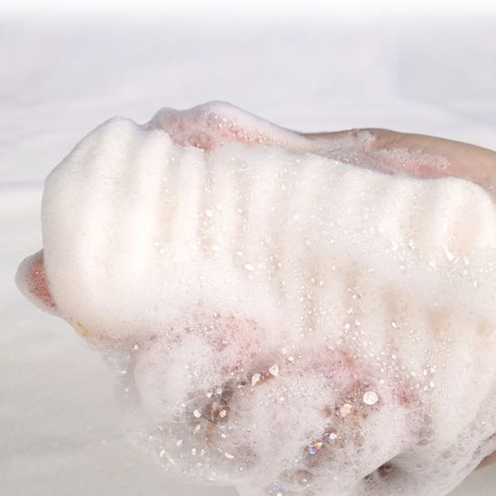 [클리베어] 100% 천연 곤약 바디스펀지&저자극 스크럽