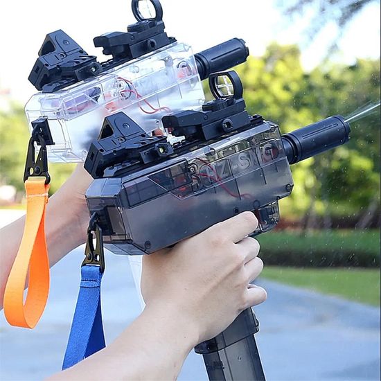 SMG 고압 전자 자동 버스트 권총 워터건 물총 워터밤