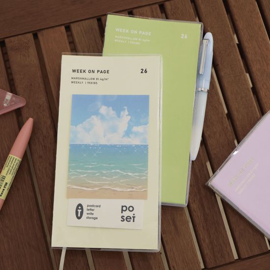 오첵 2026 날짜형 위크온페이지 위클리 다이어리